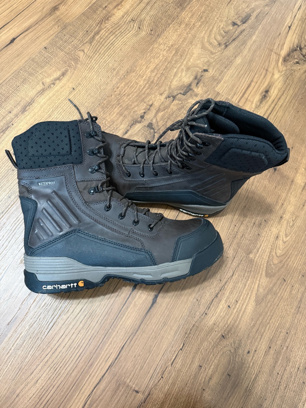 Carhartt Force CMA8346 8-inch waterproof composite-toe boots size 12